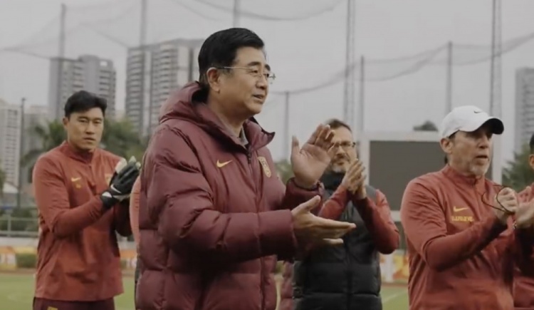  U20亞洲杯開賽在即，足協(xié)主席宋凱探班U20國青隊