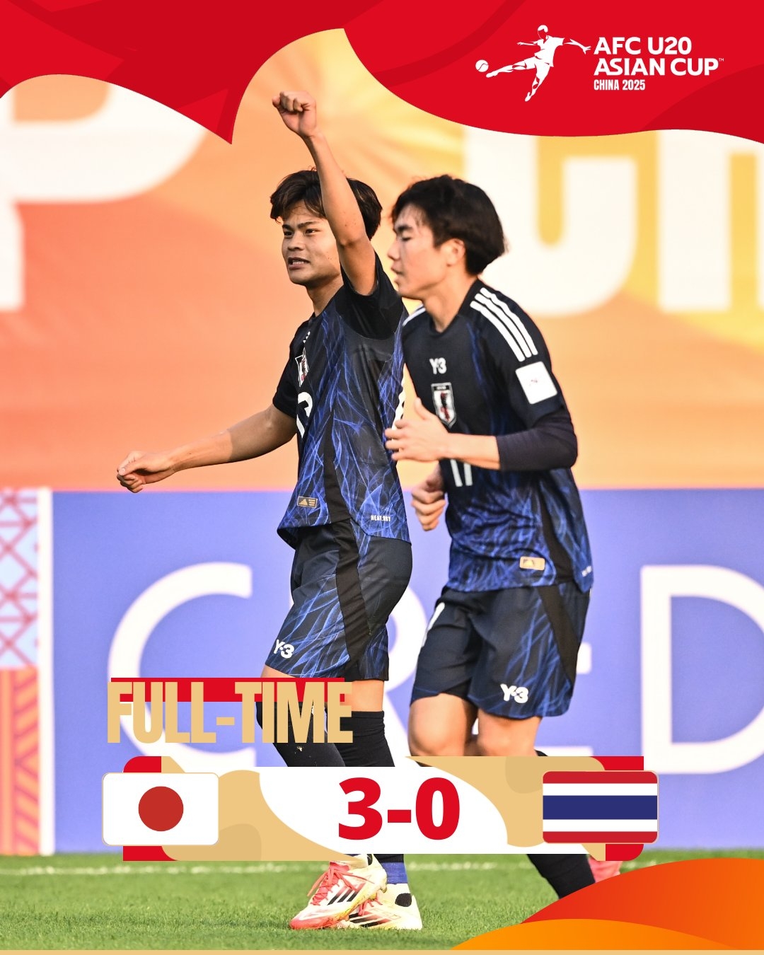  日本U20主帥賽后：雖然全取三分，但球隊各方面都有待提升