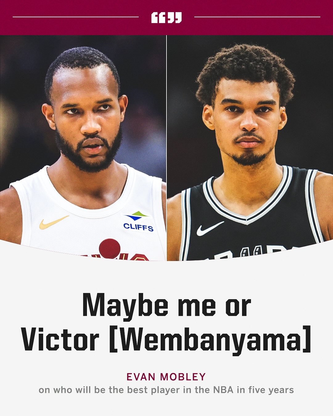  未來5年NBA最好的球員會(huì)是誰？莫布里：可能是我或者文班亞馬