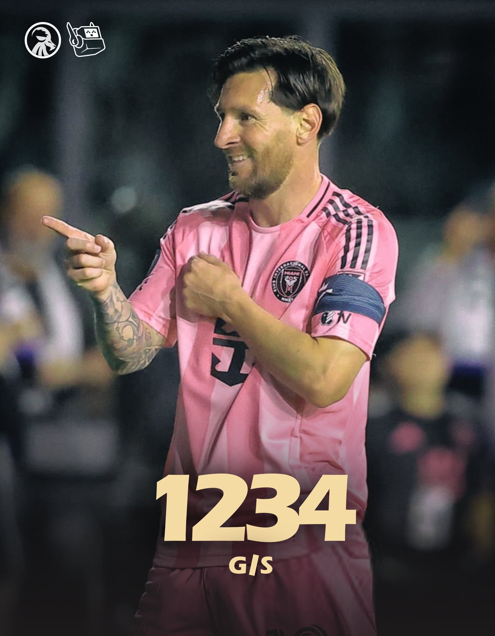  回歸即進球！37歲梅西生涯目前853球381助，參與進球數(shù)1234球！